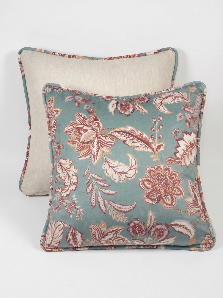Esselle Home Natural Kashmir Jacobean Cushion - Image 4 of 4