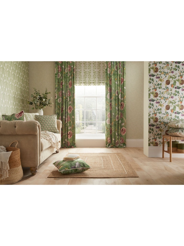 Esselle Pink Chinoiserie Garden Spring Cushion - Image 2 of 5