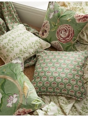 Esselle Pink Chinoiserie Garden Spring Cushion - Image 5 of 5
