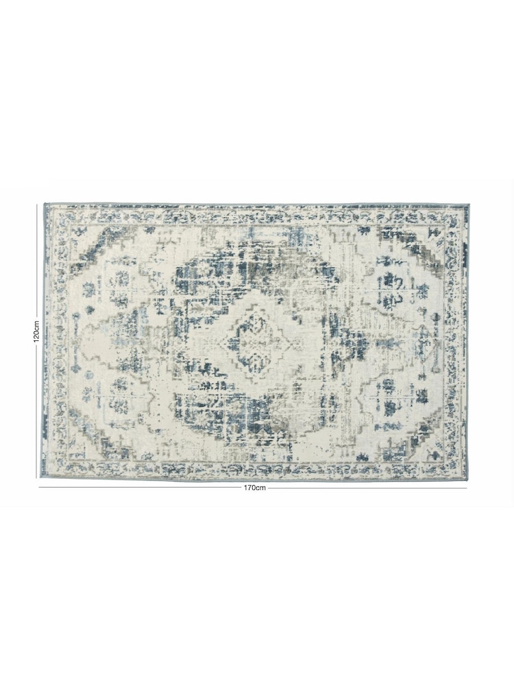 Arthouse Navy Muse Oriental Rug - Image 4 of 4 Arthouse Navy Muse Oriental Rug - Image 4 of 4