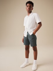 Green Light Weight Chino Shorts (3-16yrs) - Image 2 of 9