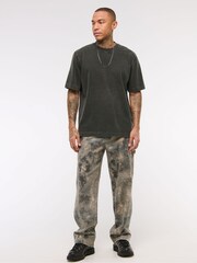 Abercrombie & Fitch Premium Heavyweight Crew Neck T-Shirt - Slika 1 iz 6