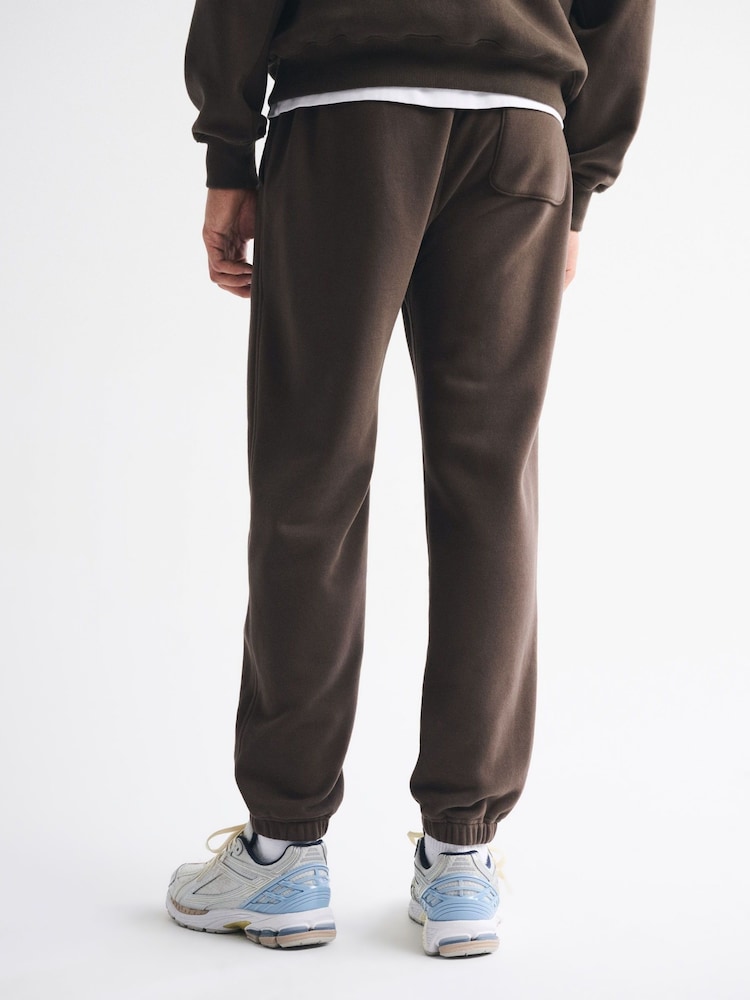 Abercrombie & Fitch Brown Essential Cinched Joggers - Image 2 of 7