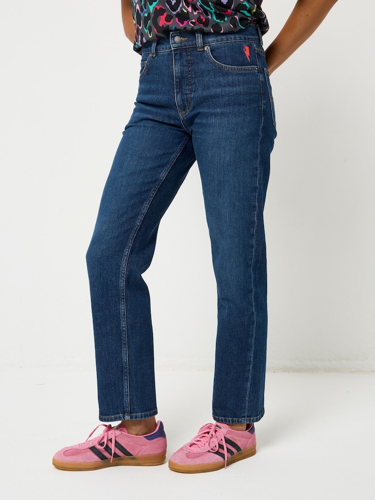 SCAMP & DUDE Blue Boyfriend Jeans Denim - Image 1 of 5 SCAMP & DUDE Blue Boyfriend Jeans Denim - Image 1 of 5