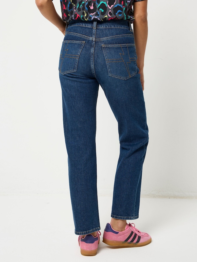 SCAMP & DUDE Blue Boyfriend Jeans Denim - Image 5 of 5 SCAMP & DUDE Blue Boyfriend Jeans Denim - Image 5 of 5