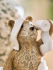 Natural Bertie Bear Loo Rolls Ornament - Image 2 of 3