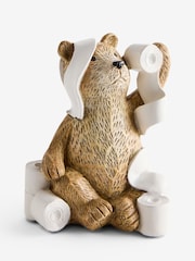 Natural Bertie Bear Loo Rolls Ornament - Image 3 of 3