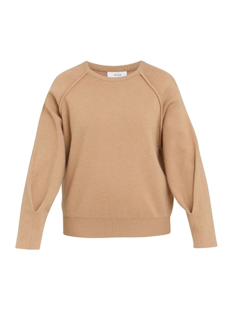 Gina Bacconi Natural Zarina Knit Jumper - Image 4 of 4