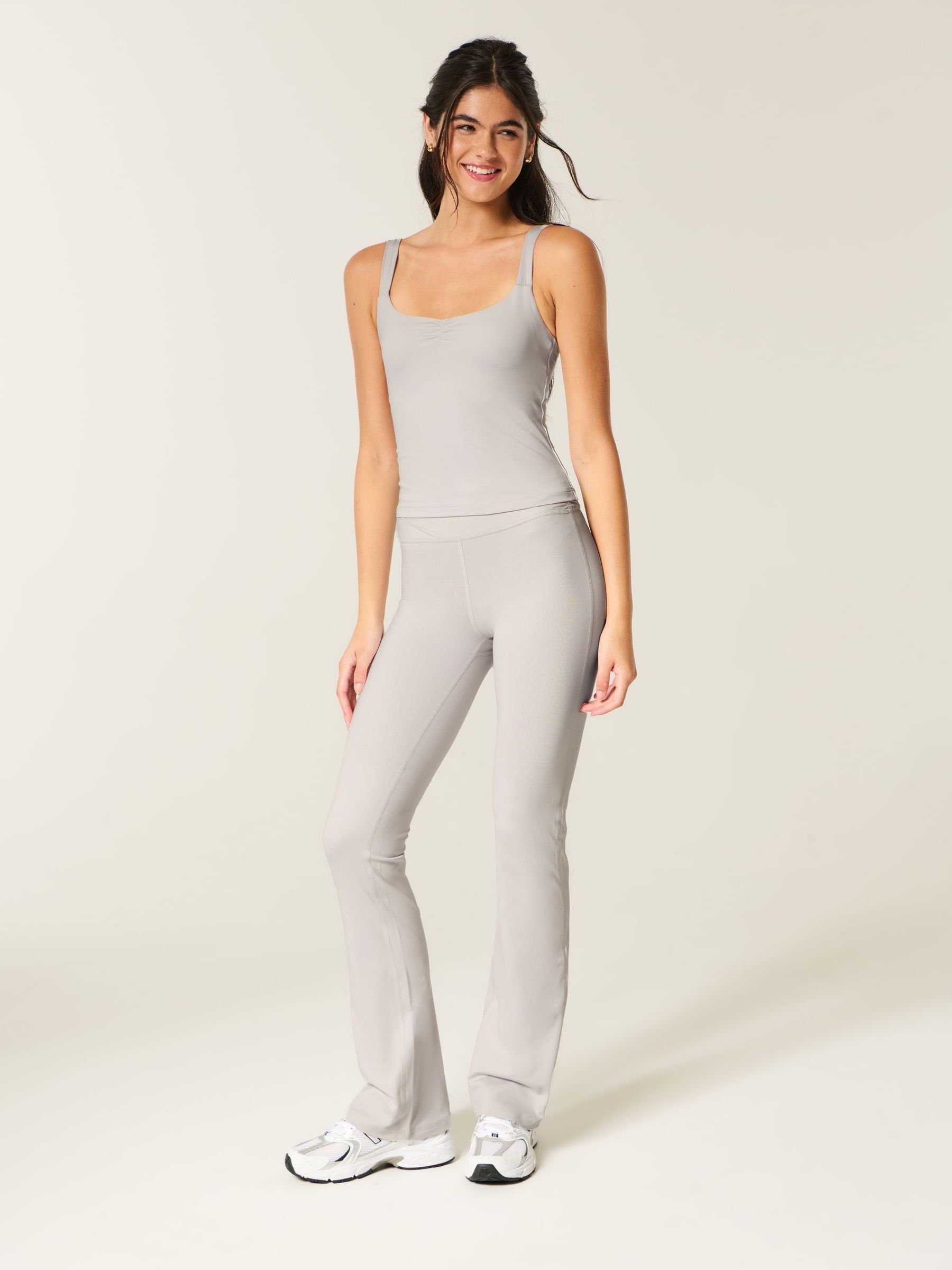 Buy Hollister Grey Gilly Hicks Recharge Wrap Bootleg Leggings from