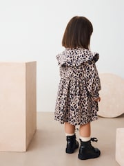 Leopard Print Collared Dress (3mths-7yrs) - Image 3 of 9