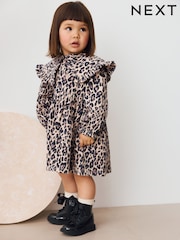 Leopard Print Collared Dress (3mths-7yrs) - Image 9 of 9