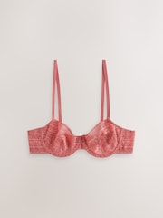 Terracotta Non Padded Balcony Premium Lace Bra - Image 5 of 7
