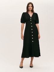 Finery Black Sarah Dress - Image 1 of 4