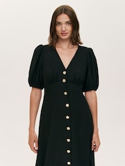 Finery Black Sarah Dress - Image 4 of 4