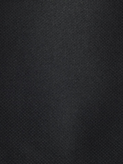 Black Slim Fit Textured Suit Jacket With Brooch - Image 8 of 12