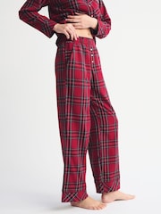 Abercrombie & Fitch Red Flannel Checkered Pyjama Trousers - Image 4 of 7
