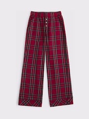 Abercrombie & Fitch Red Flannel Checkered Pyjama Trousers - Image 7 of 7