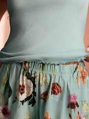 Berde - B by Ted Baker Jersey Vest Short Set - Larawan 5 ng 5