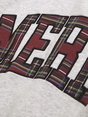 Abercrombie & Fitch Grey Slogon Sunday Hoodie - Image 2 of 2