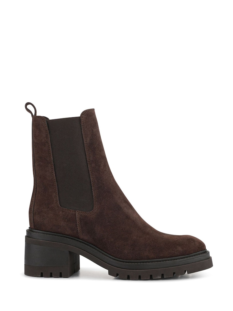 Jones Bootmaker Brown Darrah Leather Chelsea Boots - Image 2 of 5