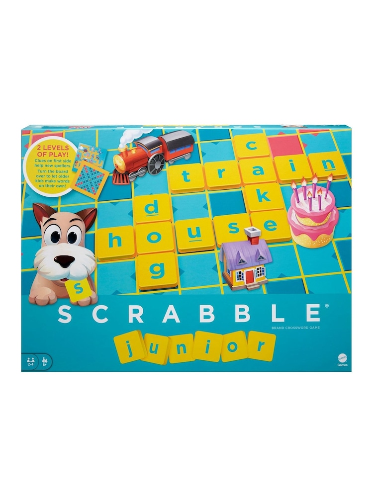 Mattel Games Junior Scrabble - Image 1 of 4 Mattel Games Junior Scrabble - Image 1 of 4