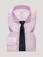Hawes & Curtis Pink Textured Weave Non-Iron Shirt - Image 2 of 3