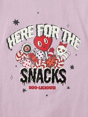 Cotton On Light Purple Poppy Oversize Graphic Print T-Shirt - Image 2 of 2
