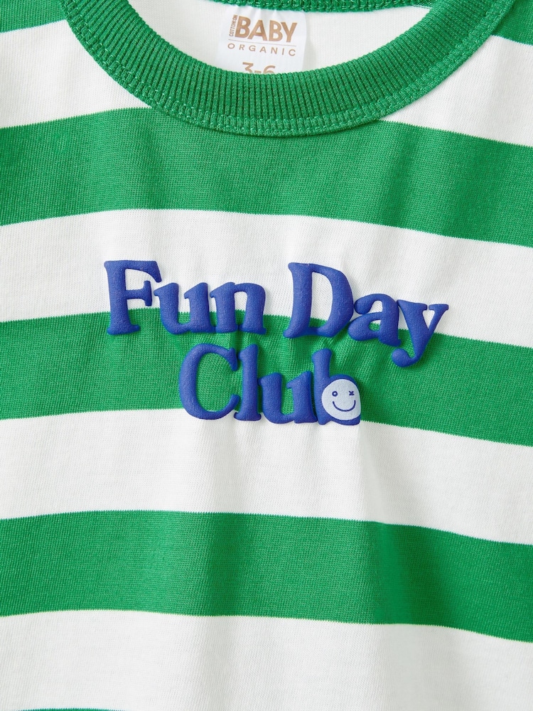 Cotton On Green Bobbi Short Sleeve Graphic T-Shirt - Image 3 of 3