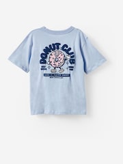 Cotton On Blue Poppy Oversize Graphic Print T-Shirt - Image 2 of 2