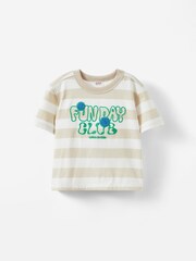 Cotton On Cream Bobbi Short Sleeve Graphic T-Shirt - Image 2 of 3