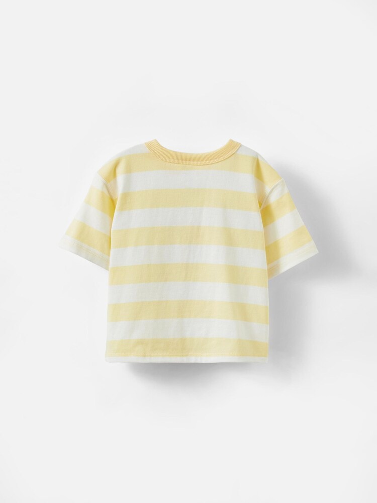 Cotton On Yellow Bobbi Short Sleeve Graphic T-Shirt - Image 2 of 3