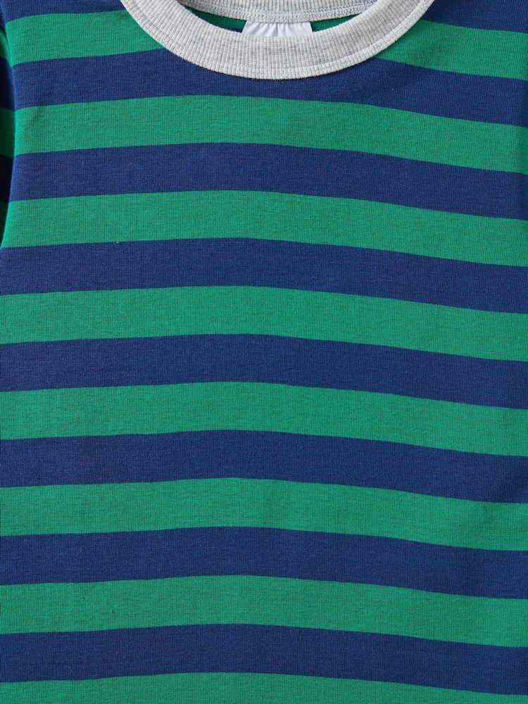 Cotton On Blue Jesse Long Sleeve Pyjamas - Image 2 of 3