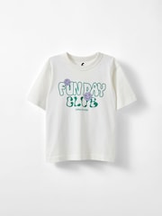Cotton On Green Poppy Oversize Graphic Print T-Shirt - Image 1 of 3