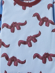 Cotton On Dark Blue Jesse Long Sleeve Pyjamas - Image 2 of 3