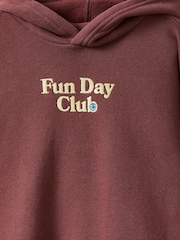 Cotton On Brown Sammy Oversized Hoodie - Image 3 of 5
