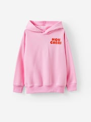 Cotton On Pink Sammy Oversized Hoodie - Image 1 of 2