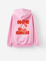 Cotton On Pink Sammy Oversized Hoodie - Image 2 of 2
