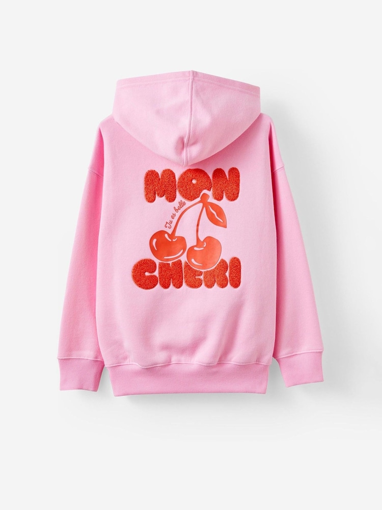 Cotton On Pink Sammy Oversized Hoodie - Image 2 of 2