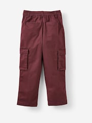 Cotton On Brown Pleat Front Cargo Trousers - Image 2 of 3
