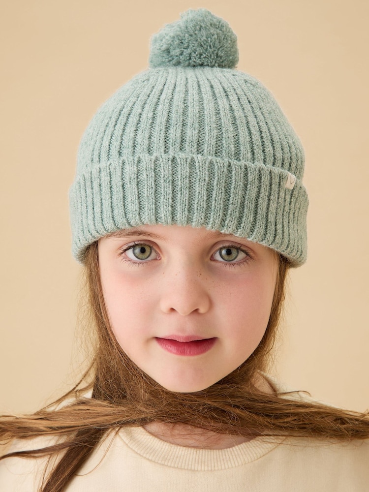 zelena - MORI Knitted Bonnet Hat - Slika 2 iz 3