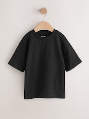 Black/Grey/Stone/Green/White Short Sleeve T-Shirts 5 Pack (3mths-7yrs) - Image 3 of 9