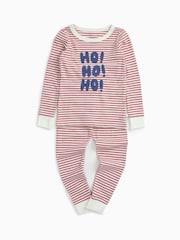 Red/White Striped - Conjunto de pijama de 2 piezas de MORI - Imagen 2 de 4