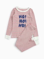 Red/White Striped - Conjunto de pijama de 2 piezas de MORI - Imagen 3 de 4