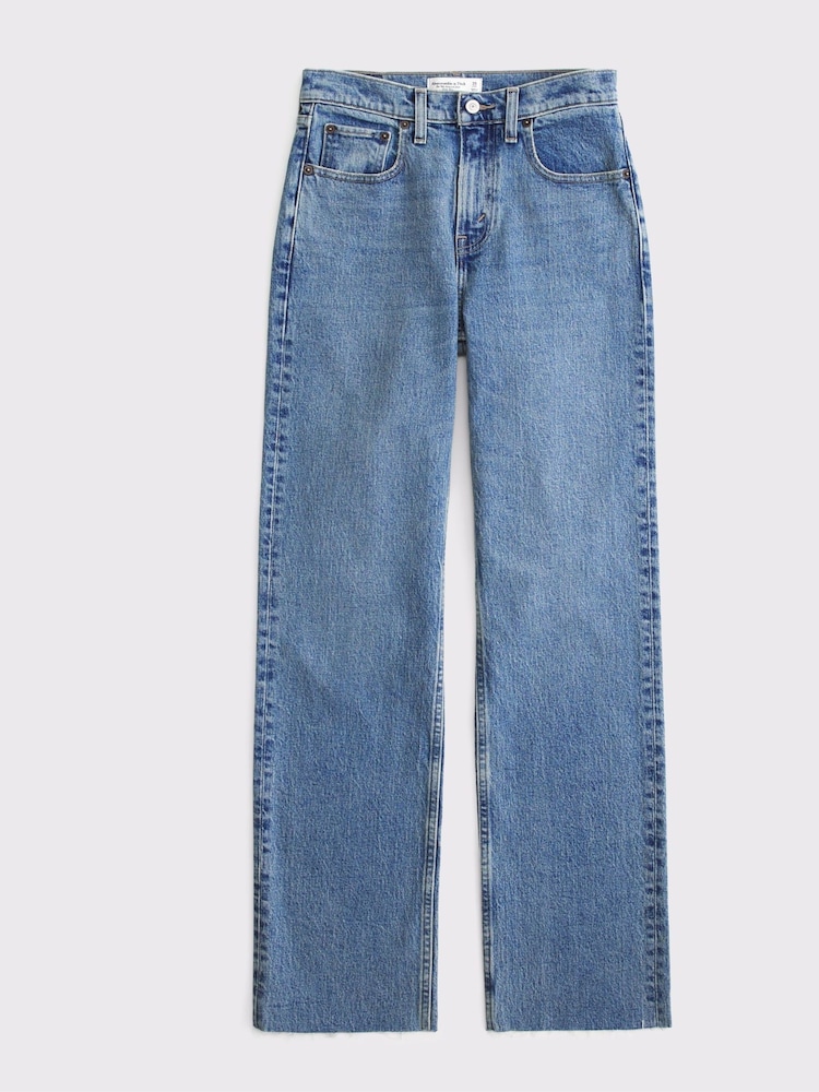 Abercrombie & Fitch Curve Love 90s Relaxed Jeans - תמונה 7 מתוך 7 Abercrombie & Fitch Curve Love 90s Relaxed Jeans - תמונה 7 מתוך 7
