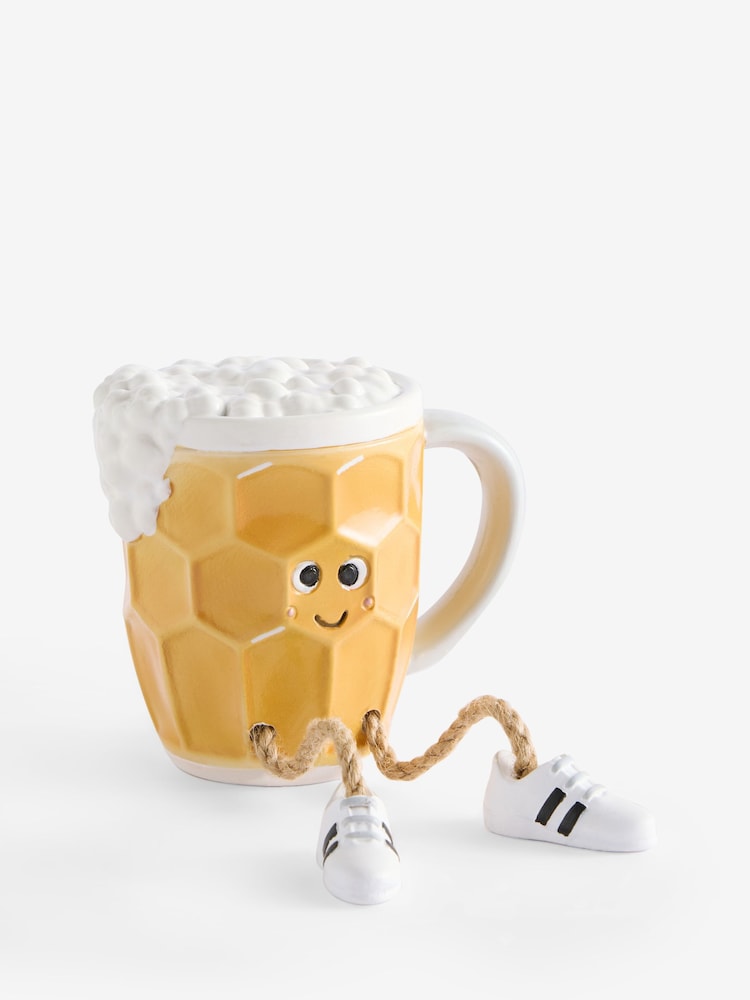 Natural Novelty Beer Dangly Leg Figure Ornament - Image 3 of 3