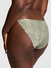 Victoria's Secret Pink Slate Green String Bikini Wink Micro Knickers - Image 2 of 2