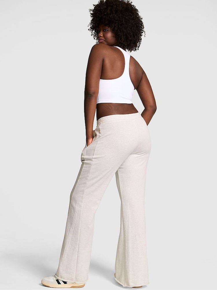 Victoria's Secret Pink Snow Heather Grey Joggers - Image 2 of 2