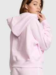 Victoria's Secret Pink Pink Tulip Fleece Hoodie - Image 2 of 3