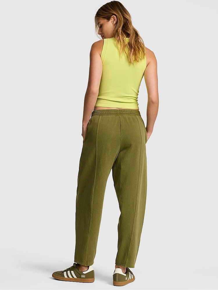 Victoria's Secret Pink Lizard Green Barrel Joggers - Image 2 of 3