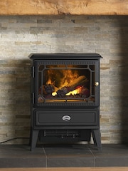 Dimplex Black Gosford Optimyst Water Vapour Electric Stove Fire - Image 1 of 6